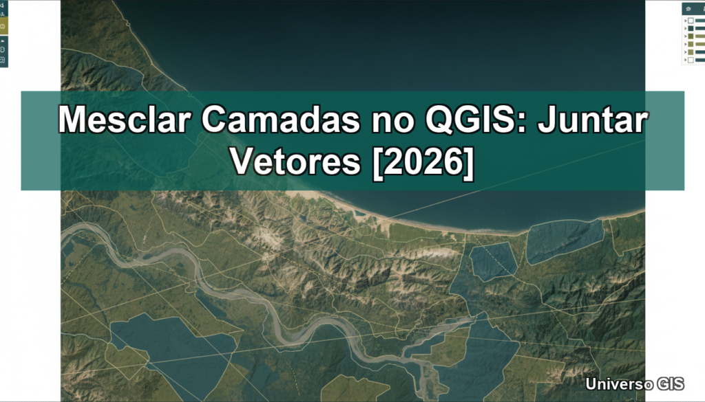 Mesclar Camadas no QGIS: Juntar Vetores [2026]