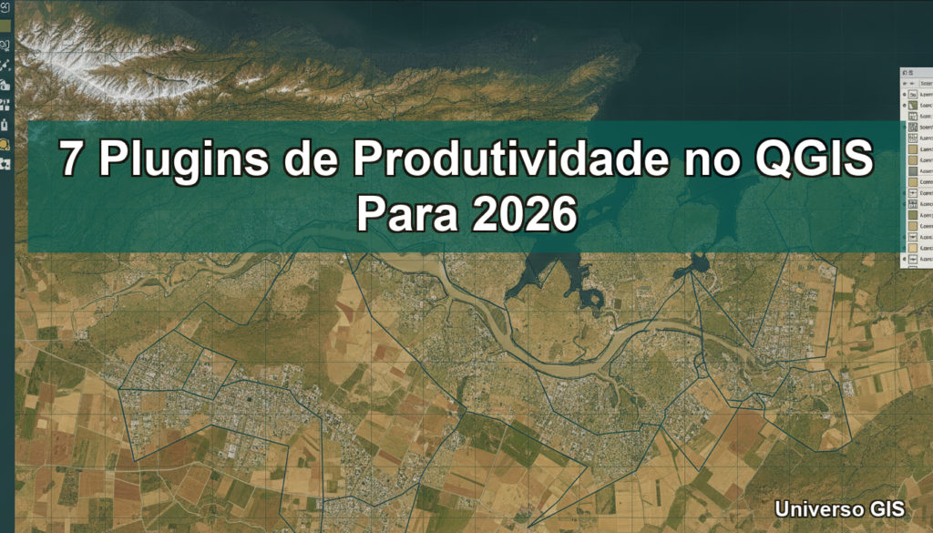 7 Plugins de Produtividade no QGIS Para 2026