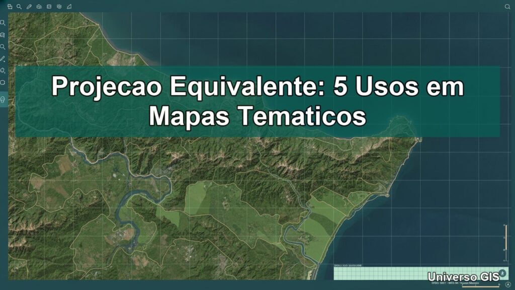 Projecao Equivalente: 5 Usos em Mapas Tematicos