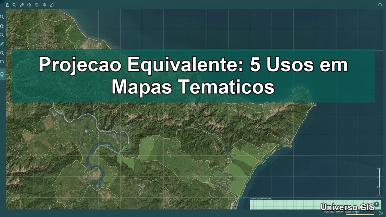 projecao equivalente - Universo GIS