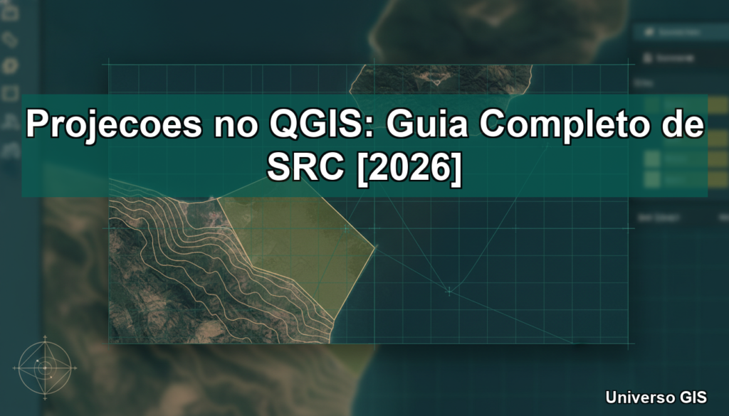 Projeções no QGIS: Guia Completo de SRC [2026]