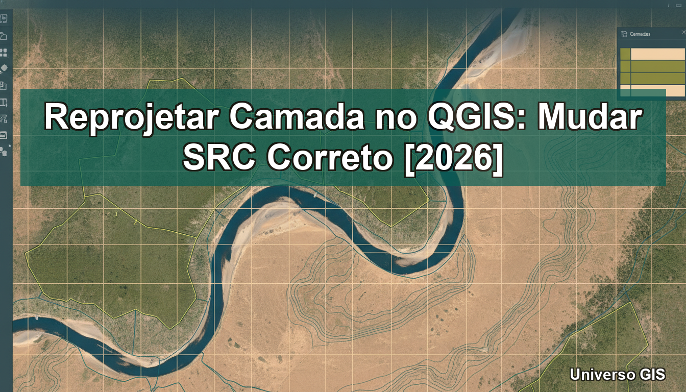 reprojetar camada no qgis