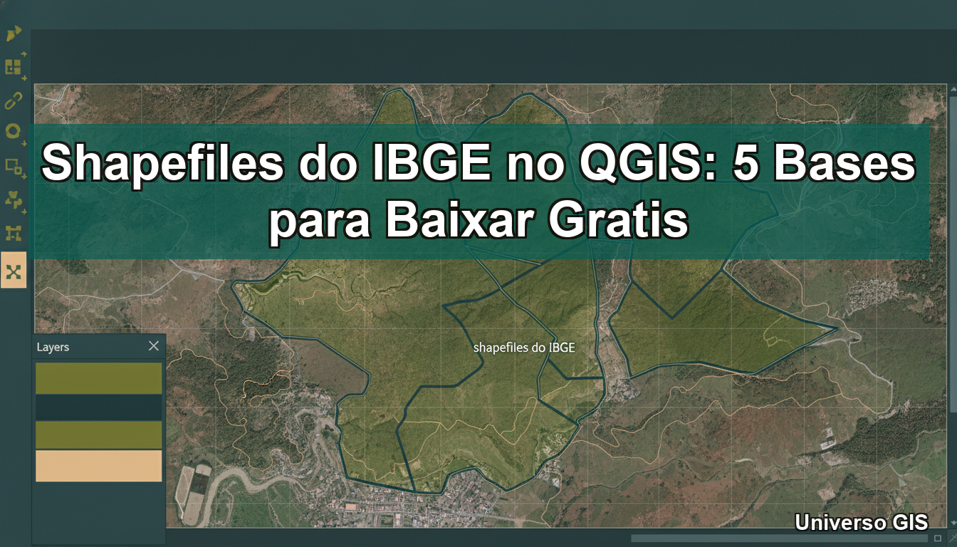 shapefiles do IBGE no QGIS - Universo GIS