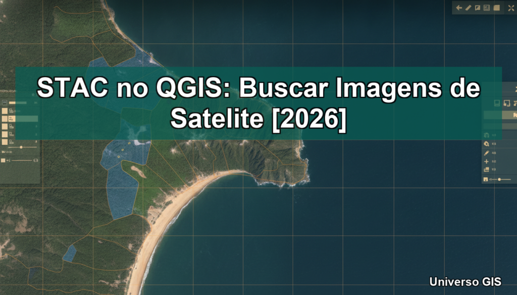 STAC no QGIS: Buscar Imagens de Satélite [2026]