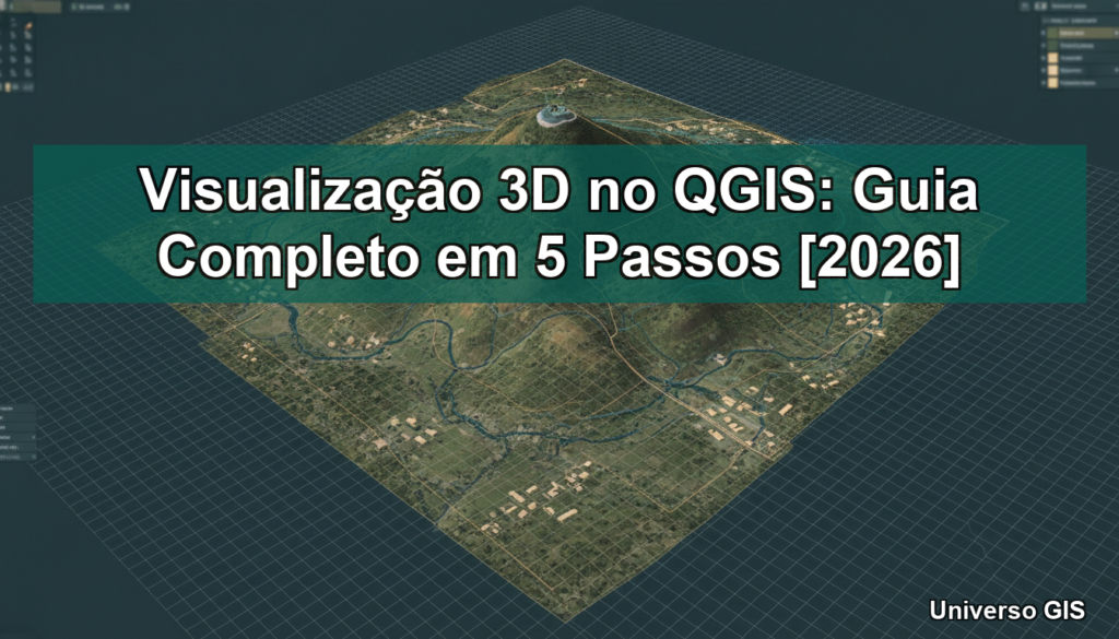 Visualização 3D no QGIS: Guia Completo em 5 Passos [2026]